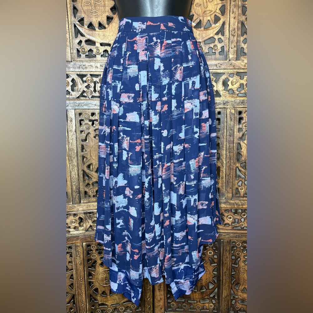 Anthropologie HD In Paris Womens Pleaded Skirted Waterfront Pants Cropped Size 0